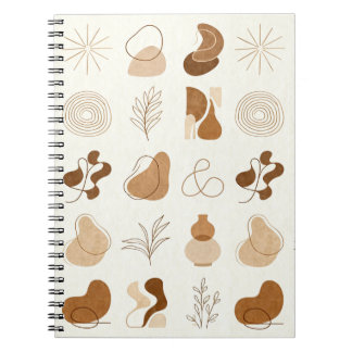 Boho Abstract Aesthetic Journal