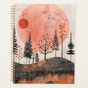 Boho Abstract Landscape (13) Planner
