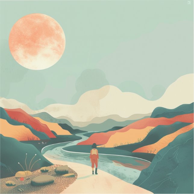 Boho Abstract Landscape (14) (Front)