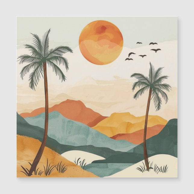 Boho Abstract Landscape (16) (Front)