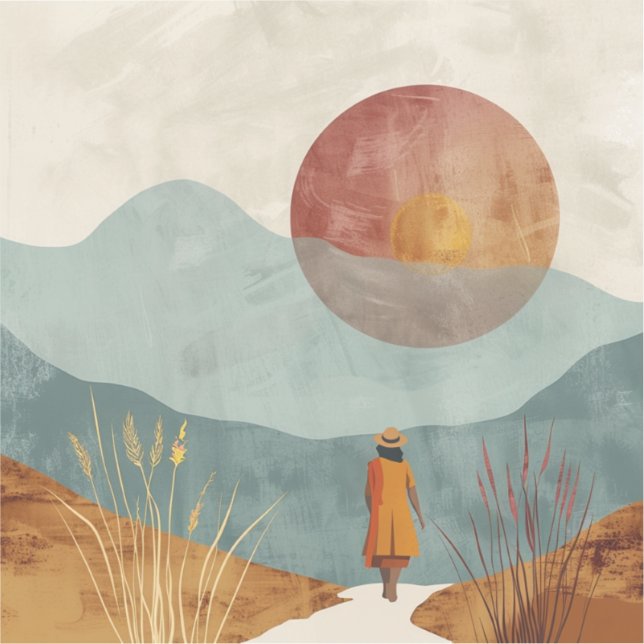 Boho Abstract Landscape (23) (Front)