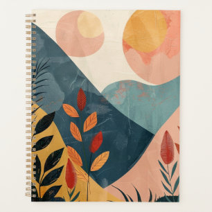 Boho Abstract Landscape (8) Planner