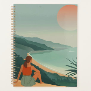 Boho Abstract Landscape (9) Planner