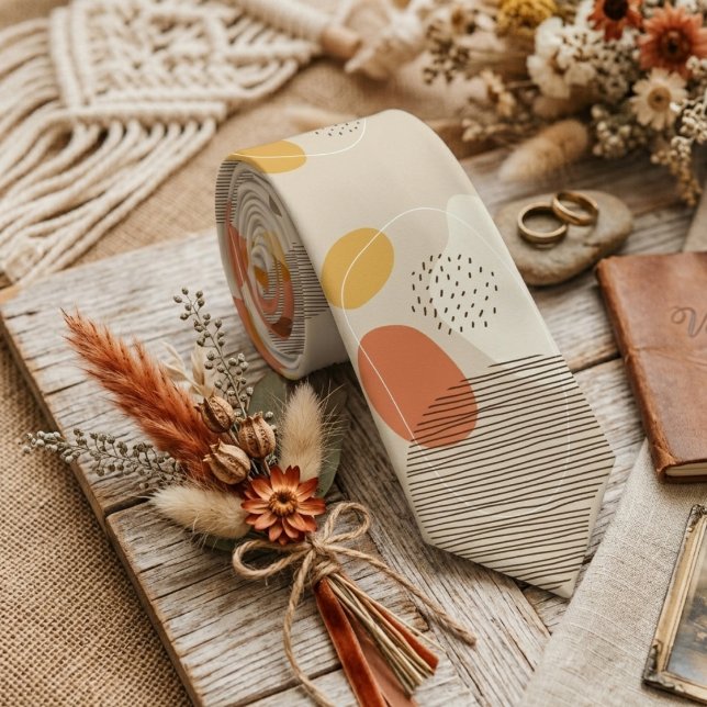 Boho Abstract Pattern Tie (Creator Uploaded)