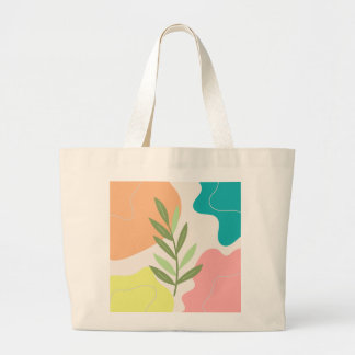 Boho abstract tote bag