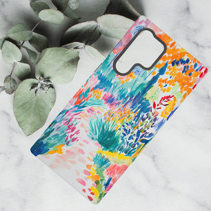 Boho Abstract Wildflower Garden Samsung Galaxy Case