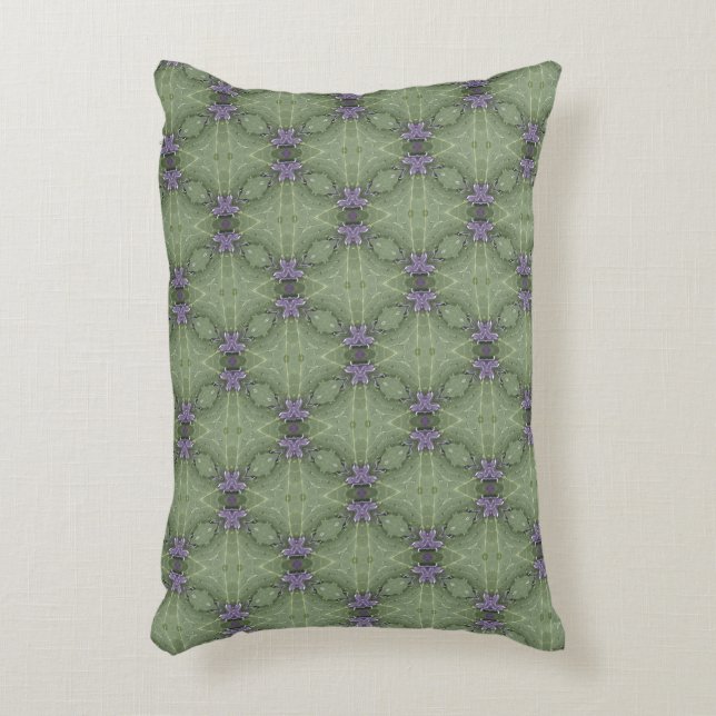 Boho Accent Throw Pillow (Front(Vertical))