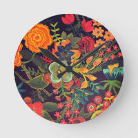 Boho Acrylic Painting Floral Design