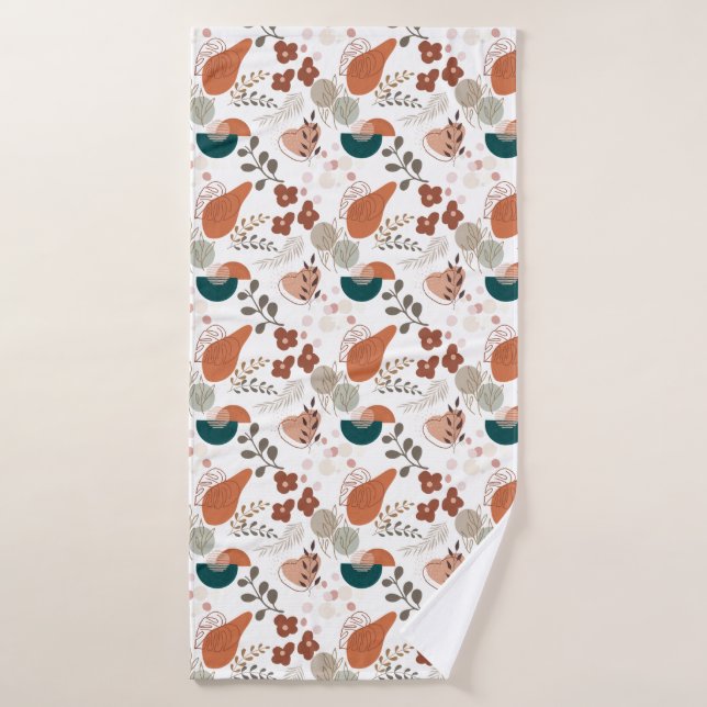 BOHO Aesthetic Pattern A10 Bath Towel (Bath Towel)