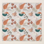 BOHO Aesthetic Pattern A10 Offwhite BG Scarf<br><div class="desc">BOHO Aesthetic Pattern A10</div>