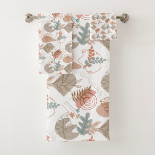 BOHO Aesthetic Pattern A11 Bath Towel Set