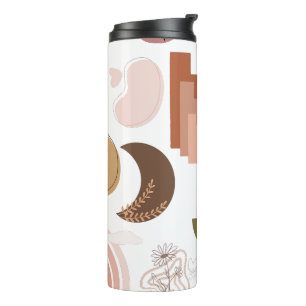 Boho aesthetic  thermal tumbler