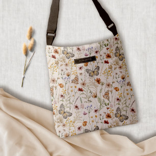 Boho All-Over-Print Tote, Shoulder Tote
