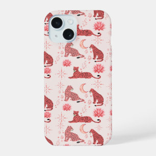 Boho Aloe Moon Leopards Phone Case