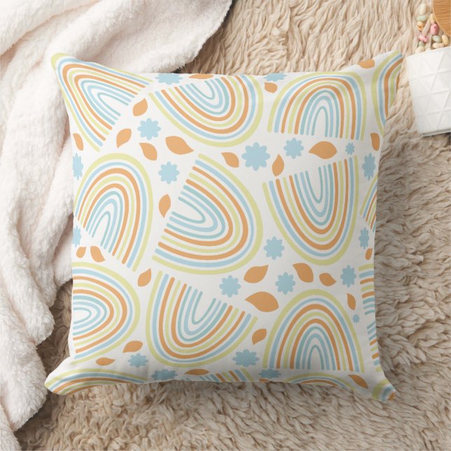 Boho Arch Geometric Pattern Cushion (Blanket)