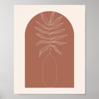 Boho Arch Plant Outline 4