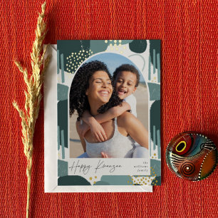 Boho Arch Vertical Photo Kwanzaa