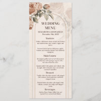 Boho arch vintage terracotta rose sage green