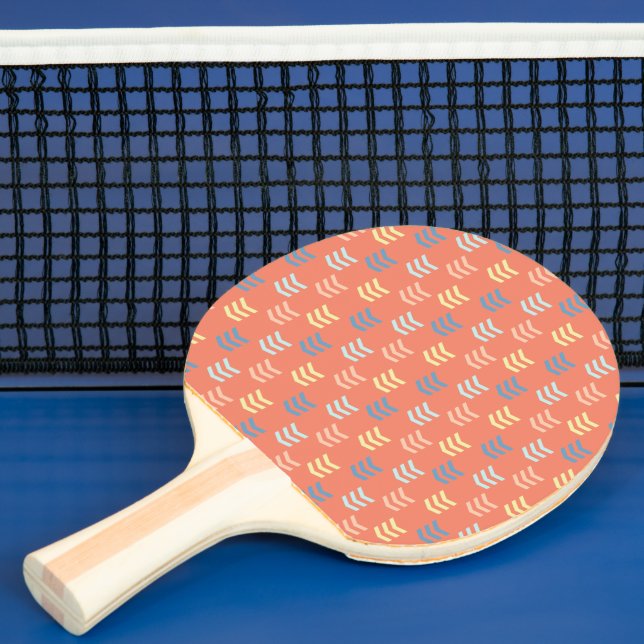 Boho Arrows Custom Ping Pong Paddle | 2 Sided (Insitu)