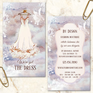 Boho Artistic Fashion Boutique Business Card