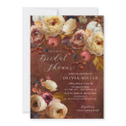 Boho Autumn Floral Bridal Shower