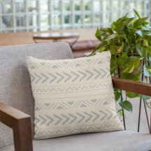 Boho Aztec Sage Green