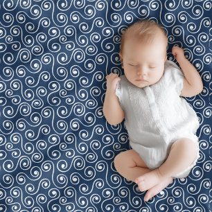 Boho Baby Blanket Pastel Rainbow Cosy Comfort
