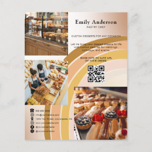 Boho Bakery Flyer Book your next appointment