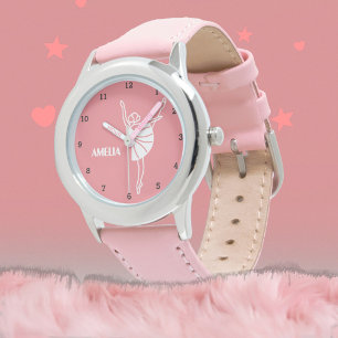 Boho Ballerina Ballet Tutu Girl Practice Pink  Watch