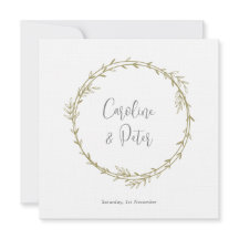 Boho Bamboo Botanical Leaf Soft Elegant Greenery