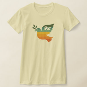 Boho Be Peace Retro Holiday Women's T-shirt