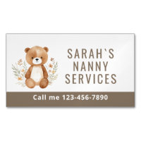 Boho Bear Nanny Babysitter Childcare