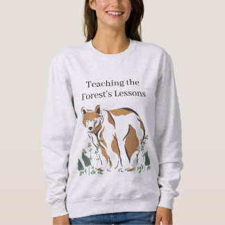 Boho Bear Teacher - Teaching the Forest’s Lessons Sweatshirt