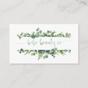 Boho Beauty Co Business Cards