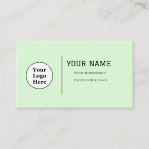 Boho Beige Calligraphy Script QR code Business Card