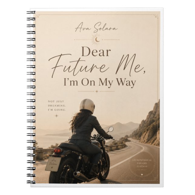 Boho Beige Journal for the Fearless & Free (Front)