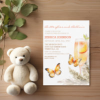 Boho Bellini & Butterflies Baby Shower