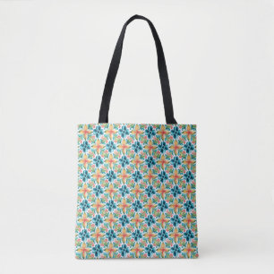 Boho Bliss: Watercolor Mandala Harmony Tote Bag