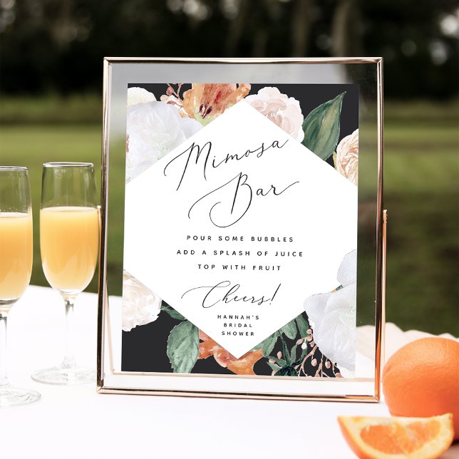 Boho Blooms Mimosa Bar Sign (Creator Uploaded)