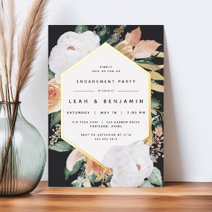 Boho Blooms Modern Floral Engagement Party