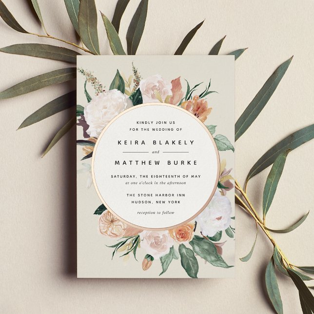 Boho Blooms Modern Floral Wedding (Creator Uploaded)