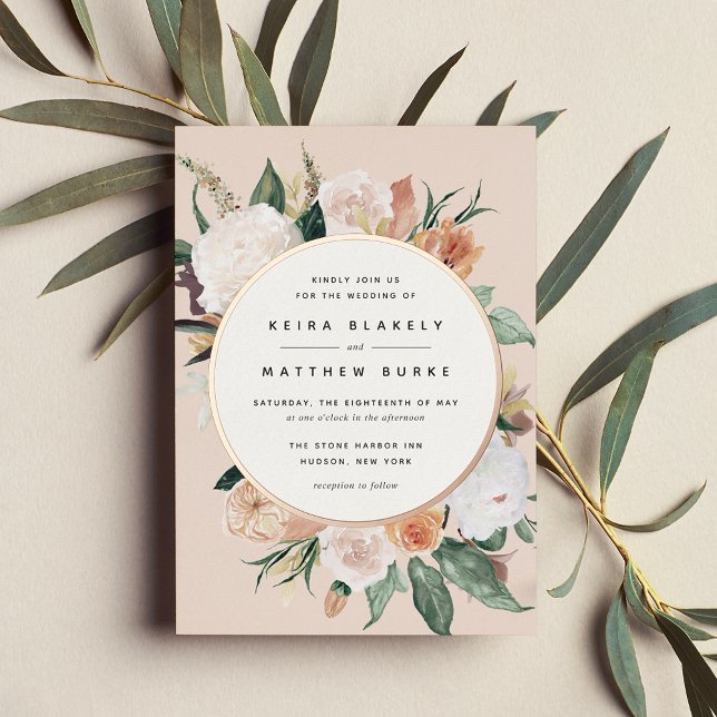 Boho Blooms Modern Floral Wedding (Creator Uploaded)