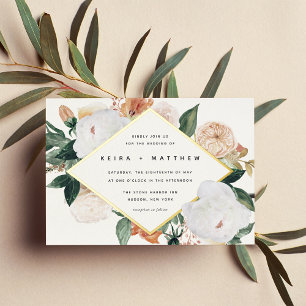 Boho Blooms   Modern Geometric Floral Wedding