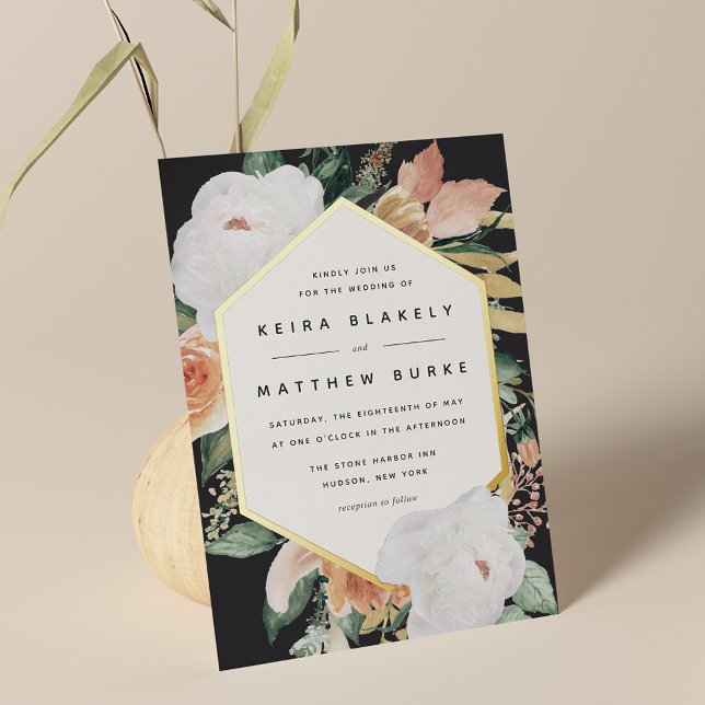 Boho Blooms Modern Geometric Floral Wedding (Creator Uploaded)