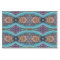 Boho Blue Abstract Graphic Pattern
