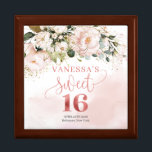 Boho Blush pink floral eucalyptus 16th birthday Gift Box<br><div class="desc">Looking for a gift that's as fabulous as the birthday girl herself? Look no further than the Boho Blush pink floral eucalyptus 16th birthday gift box! Packed with all the essentials for a sweet 16 celebration, this box is sure to make her birthday unforgettable. With a touch of whimsy and...</div>