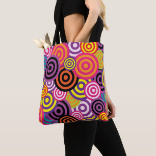 BOHO BOHEMIAN COLOR BLAST TOTE PURSE BAG