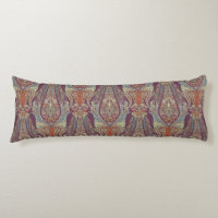 BOHO Bohemian India Paisley Tribal Purple Blue