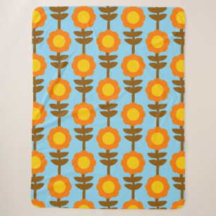 Boho Botanica Sherpa Blanket