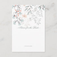 Boho Botanical Bridal Shower Advice for the Bride